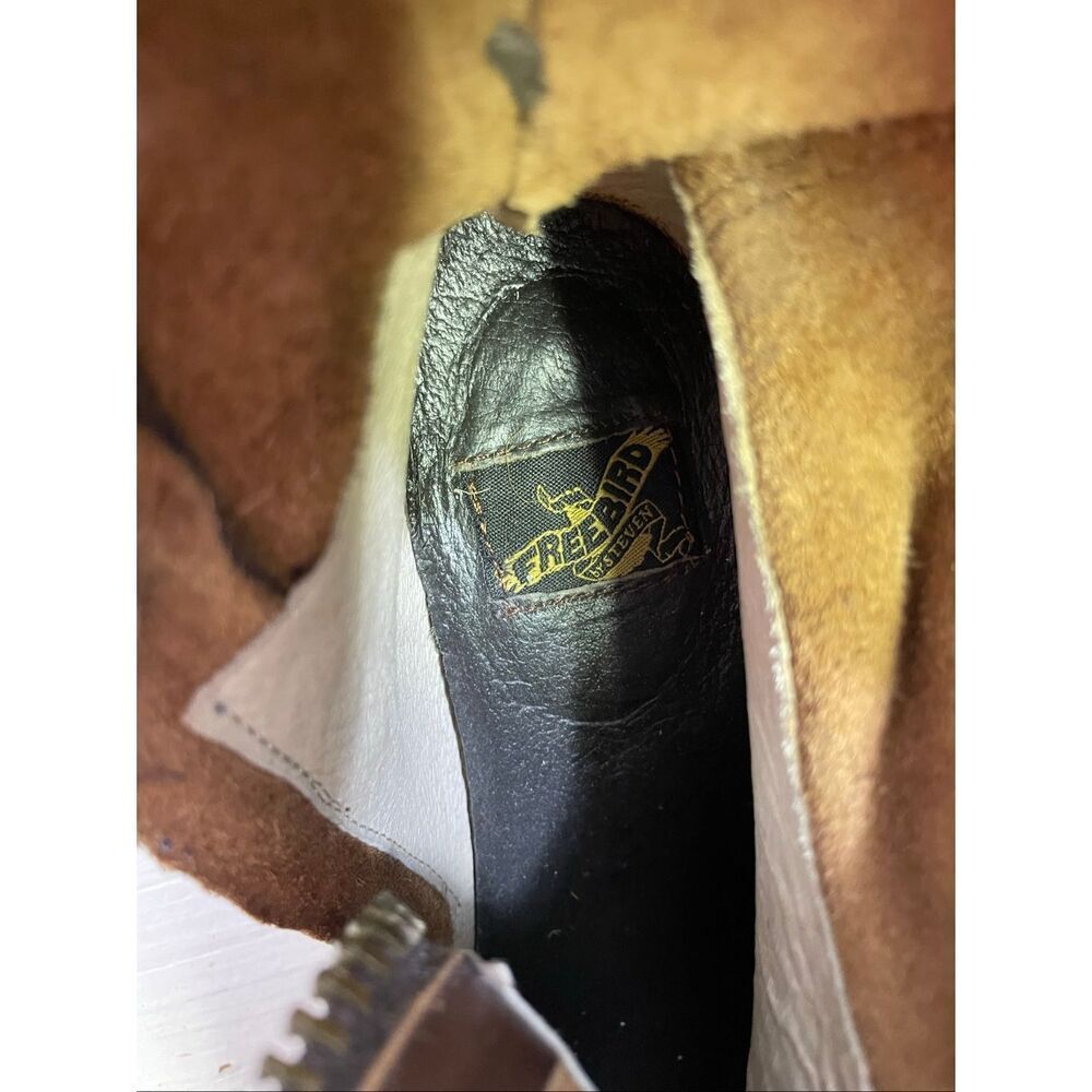 Free Bird by Steven  Cora Boots Brown Size 7 - Picture 7 of 8